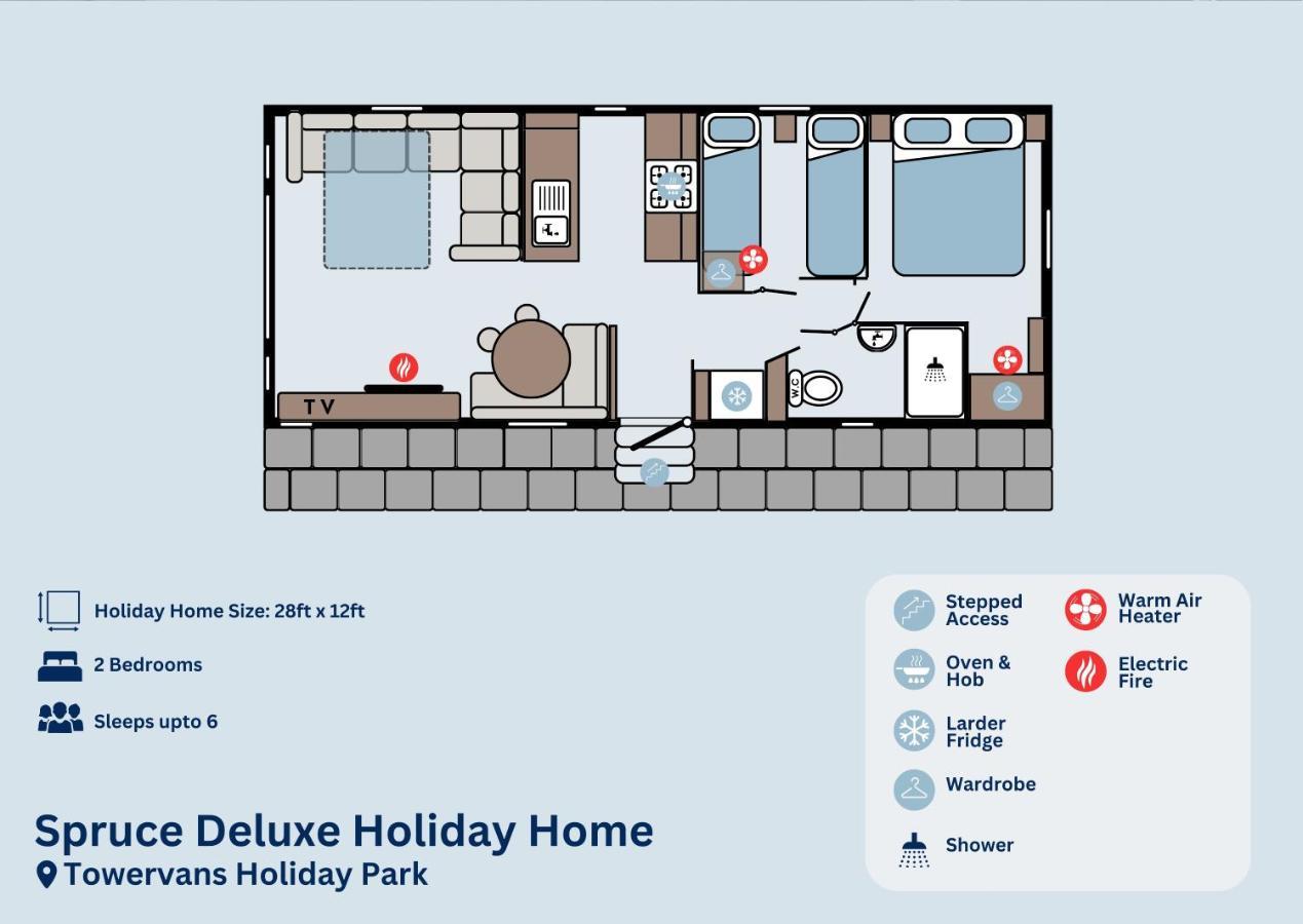 Spruce Deluxe Holiday Home Mablethorpe Kültér fotó
